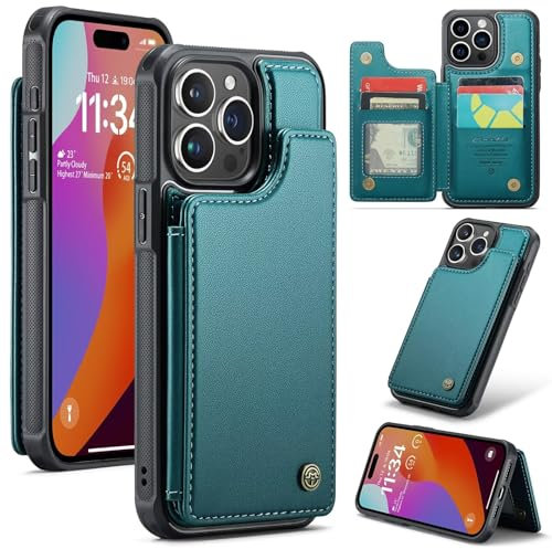 iLovecover Coque pour iPhone 11 Pro Etui avec [RFID Blocage] Housse en Premium Cuir Pochette Portefeuille Rabat Clapet Case Porte Carte Magnétique Étui pour iPhone 11 Pro - Bleu