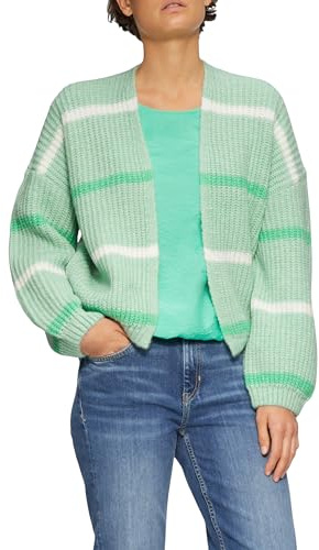 s.Oliver Kurzer Cardigan mit überschnittenen Schultern