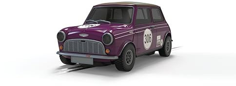 Scalextric C4545 1:32 Austin Mini Cooper S Jo Polley - Slotcar, Rennbahn, Auto für Rennbahn, Rennbahnauto, Rennbahn für Kinder, Kinderspielzeug, Zubehör für Kinderrennbahnen