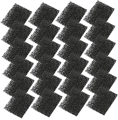 SEWOART 60stücke Wasserpumpenfilter Schwamm Ersatz Für Garten Wasser Brunnen Filter Schwämme Um Durch Schmutz Zu Verhindern Und Unangenehme Gerüche Wasser Zu Entfernen