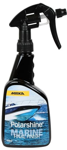 Mirka Polarshine Marine Final Finish / 500 ml/Hochwertiges, silikonfreies Reinigungs- und Veredelungsmittel für alle Bootsoberflächen / 7998300501PM