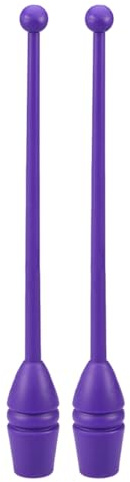 VANZACK Rhythmische Gymnastik-Sticks 2 StüCk TurnzubehöR FüR Kinder Und Erwachsene Gymnastik-TrainingsgeräT Zur Verbesserung Von Koordination Und FlexibilitäT Ideal FüR Schule Und Wettkampf