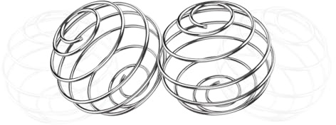 Shaker Balls, Whisk Ball for Shaker Bottle, Mixer Balls for Shaker Cups, 2PCS Mixing Balls, 304 Stainless Steel, 2.1 Inches
