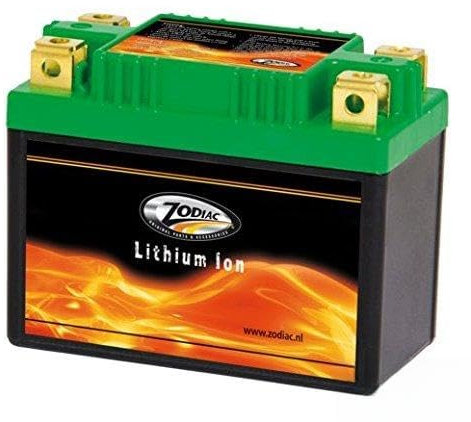 Zodiac Lithium-Batterie, lange Lebensdauer, hohe Leistung, maximale Kapazität, für Motorrad, kompatibel mit Harley Davidson, alle Modelle Buell S1, M2, M3 – Hohe