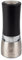 PEUGEOT - Moulin à Sel Électrique Daman u'Select Zirlion 16 cm - 6 Réglages De Moutures Prédéfinies - Sel Gemme Inclus - En Aluminium - Designé En France - Coloris Noir Irisé