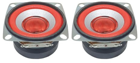 zalati 2 altoparlanti stereo a gamma completa da 2 pollici, 4 Ohm, 5 W, woofer, altoparlante EK1949 per la sostituzione