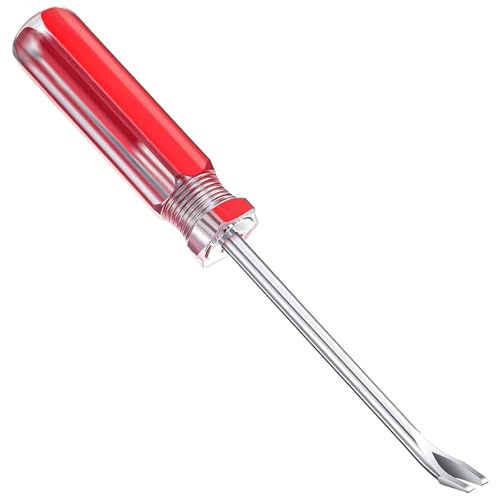 Nail Puller 3 mm U Tip Tack Remover Tool Tack Lifter Staple Remover Rivet Screwdriver Puller Nail Remover Tool from Wood, Red