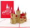 3D Karte Bonn - Bonner Münster“ Pop-Up Geburtstagskarte im Großformat als Souvenir, Geschenk, Geschenkidee & Geschenkverpackung für Gutschein
