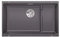 Blanco SUBLINE 700-U 523 453 Fregadero Cocina, Gris Roca, 700mm | Level - mit Stufe