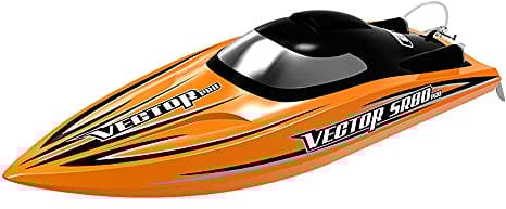 QHYZRV Automatic Reset Boat, 60-70KM/H, Brushless High-speed Water-cooled Speedboat, Waterproof Protection, Remote Control Ship Model, Waterproof High-speed Boat, Racing Remote Control Boat, 2.4GHz