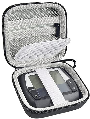 Tasche für Bosch Intuvia Display für Ebike E-Bike/Pedelec Fahrradcomputer, E Bike Fahrrad Computers Schutztasche, Zubehör Displayschutztasche mit Karabiner, nur Kiste - Schwarz