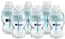 Tommee Tippee Anti-Kolik-Babyflaschen, Natürlich geformter Trinksauger und Spezielles Anti-Kolik-Entlüftungssystem, 260ml, 6er-Set