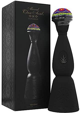 MEZCAL DURANGO Ultra Premium -Clase Azul- 44% 70cl In decanter di ceramiche di argilla intagliato a mano