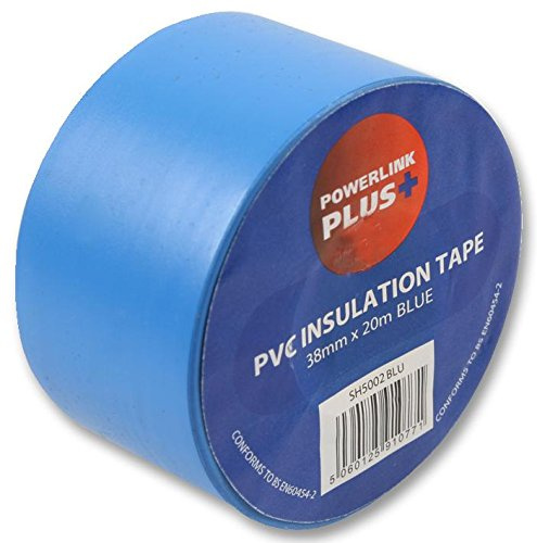 Multicomp Pro PVC-Klebeband, 3820Y, blau, PVC-Isolierband, 38 mm x 20 m, Blau