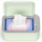 Wipe Warmer, Baby Wipe Warmer with 3-Step Temperature Control - Large Capacity Heated Wipes Dispenser for Newborns & Adults, Wet Wipe Warmer for Diaper Changes, Calentador de Toallitas para Bebé Green