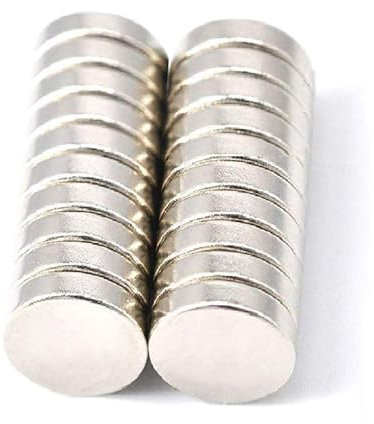Magenesis 20 Stück Neodym Magnete 10x3mm Mini Magnete Extrem Stark