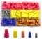 Yosawo 200-pieces Electrical Wire Connection Screw Twist Connector Cap and Closed End Cap, Spring Insert Twist Nuts Caps Connection Assortment Set (LXM)