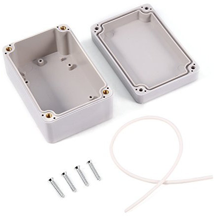Ip66 Anschlussdose-Samfox Elektronische Anschlussdose Kunststoff Staubdicht Wasserdicht IP66 Anschlussdose, Gehäuse Projekt Fall DIY Anschlussdose (Größe : 98x66x48mm)