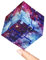 Cube Infinity – Jouet anti-stress pour adultes et enfants, joli puzzle à rabat pour soulager l'anxiété et tuer le temps (galaxie)