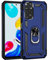 MPD Cover per Xiaomi Redmi Note 11/Redmi Note 11s con Girevole Anello 360 Gradi Custodia Magnetica Antiurto Rigida Resistente Protettiva Case Bumper Ring (Xiaomi Redmi Note 11/Redmi Note 11s, Blu)