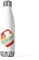 Isolierflasche, 590 ml, Vintage-Retro-Film-Stil, Grafik, 590 ml
