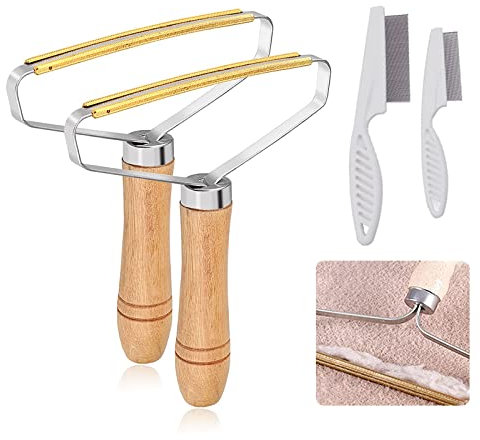 Magische Pfoten Fusselbürste 2 Stück Haarentferner Tierhaare Portable Lint Remover Katzenhaarentferner Fusselbürste Tragbarer Fusselentferner Tierhaarentferner für Teppich Kleidung Tierhaar und Sofa