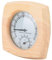 aqxreight Termómetro de Madera para Sauna, Termómetro Digital para Sala de Sauna, Higrómetro, Medidor de Temperatura de Humedad Apto para Sala de Sauna, Baño, Sala de Sudor