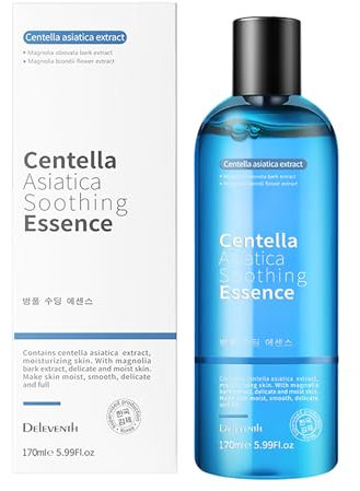 DEleventh Koreanische Marke Centella Asiatica Beruhigende Essenz-Toner 170ml / Spendet Feuchtigkeit und Balanciert die Haut mit Natürlichen Extrakten für Einen Erfrischten und Strahlenden Teint