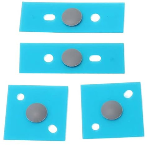WESAPPINC Laptop Rubber Feet Replacement for Microsoft Surface Laptop 3 4 5 Generation Anti Slip Laptop Foot Pads (Silver)