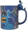 The Beatles Blue Meanie 3D Henkel Unisex Taza multicolor cerámica