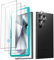 ESR Pack 3+1 Protector Pantalla Samsung Galaxy S24 Ultra, 3 Protectores Pantalla Cristal Templado y 1 Set Protectores Individuales Lentes, Bordes Curvos 2.5D, Cobertura Total, Resistente Arañazos