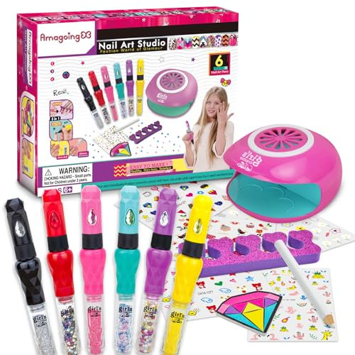 Dkinghome nail art kits girls