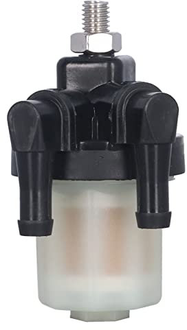 Wasserabscheider Kraftstofffilter, ABS Außenbordmotor Benzinfilter Kraftstofffilter Marine Wasserabscheider Komplettes Kit Außenbordmotor Benzin Filter Montage Ersetzt für Speedboat Öltanker Boot