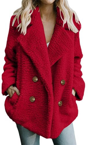 Cocila Ofertas Black Friday 2024 - Chaquetones Mujer Invierno, Abrigo Mostaza, Parka Larga Negra, Chaqueta Vaquera Fucsia - Ropa Talla Grande Otoño Rebajas