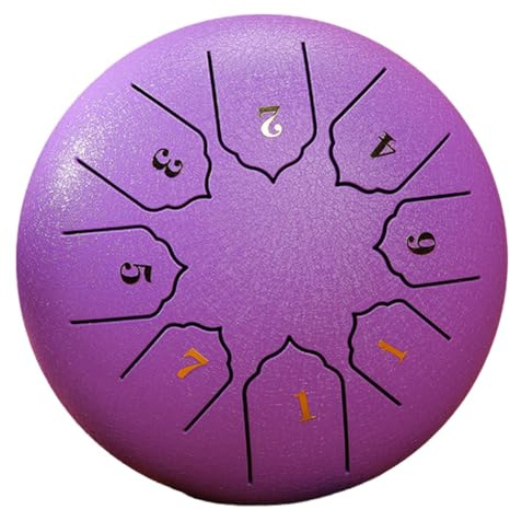 Wouueso 6-Inch 8-Tone Sound Rain Drum Outdoor Rain Drum Percussion Instrument Yoga Exclusive