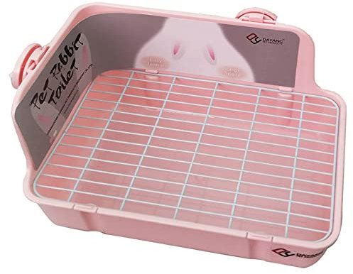 Litter Box Corner Litter Pan Bedding Box Toilet Potty Trainer for Hamster Critter Rodents