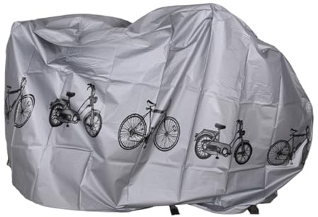 Wasserdichte Fahrradabdeckung – Tragbarer Schutzschild, Leichte, Faltbare Plane | Wetterfeste Fahrrad-Aufbewahrungsplane, Staub- Und Regenschutz Für Den Außenbereich Für Reisen, Radtouren, Garage, Lag