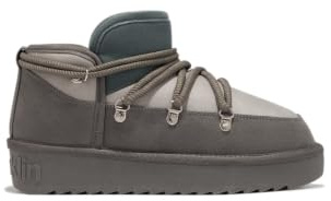 D.Franklin Stivali da Donna Stile Australiano Nordic Trk Low Grigio - Stivali per Donna - Moda casuale - Taglia (36) - Modello nordic trk