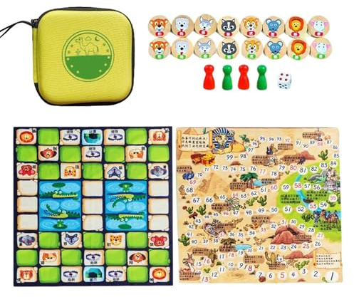 Gitekain Gesellschaftsspiele – Gesellschaftsspiele zum Lernen des interaktiven Spielzeugs für Versammlungen, Reisen, Schule, Flugzeug, Gruppenaktivitäten, Lernspiel, divert