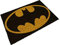 SD TOYS - Batman Eingangsmatte, Kokosfaser, rutschfest, schwarz und gelb, 73 x 43 cm