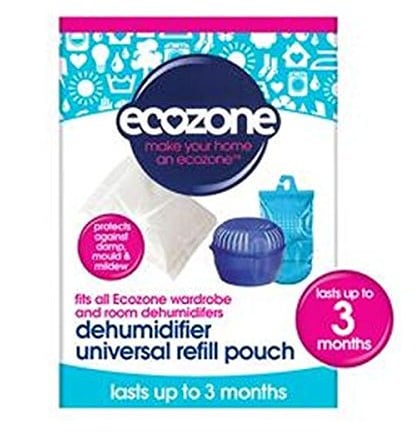 Ecozone Dehumidifier Refill Pouch 450 g x 5 (Pack of 5)