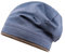 maximo Jungen Beanie, Jersey Mütze, Mehrfarbig (Jeansmeliert/Möve 6337), 53