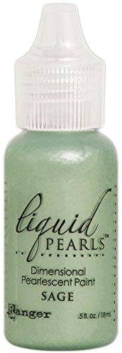 Ranger Sage Liquid Pearls Paint, Synthetic Material, Green, 2.54 x 2.54 x 7.1119999999999992 cm
