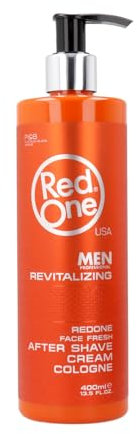 RedOne Cream Cologne Revitalizing 3 x 400ml After Shave Balsam