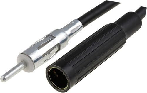 Audioproject A293 – Prolunga antenna per auto, 100 cm – 1 m – Cavo antenna coassiale DIN – presa DIN – FM, compatibile con VW Audi Opel Ford