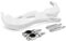 Motorrad Handschutz,Handguards Handprotektoren Motorrad-Universal Für 22 mm 28 mm Lenker für Sur Ron Dirt Bike Motorrad MX Racing ATV Quad-Weiß