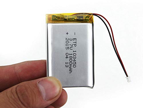 Gaoominy 103450 3.7v 1800mah Batteria Al Litio Ricaricabile Ai Polimeri di Litio per Navigatore Gps Mp3 Registratore Dvd Auricolare E-Book Fotocamera