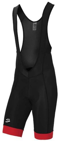 Spiuk Culote Corto C/T Anatomic Classic Hombre Negro/Rojo T. M