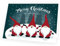 Weihnachtskarte Weihnachts Wichtel mit passendem Umschlag 10x Karte 10x Umschlag