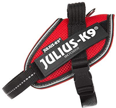 Julius-K9, IDC Powair Hundegeschirr, Größe: XS / Mini-Mini, Rot